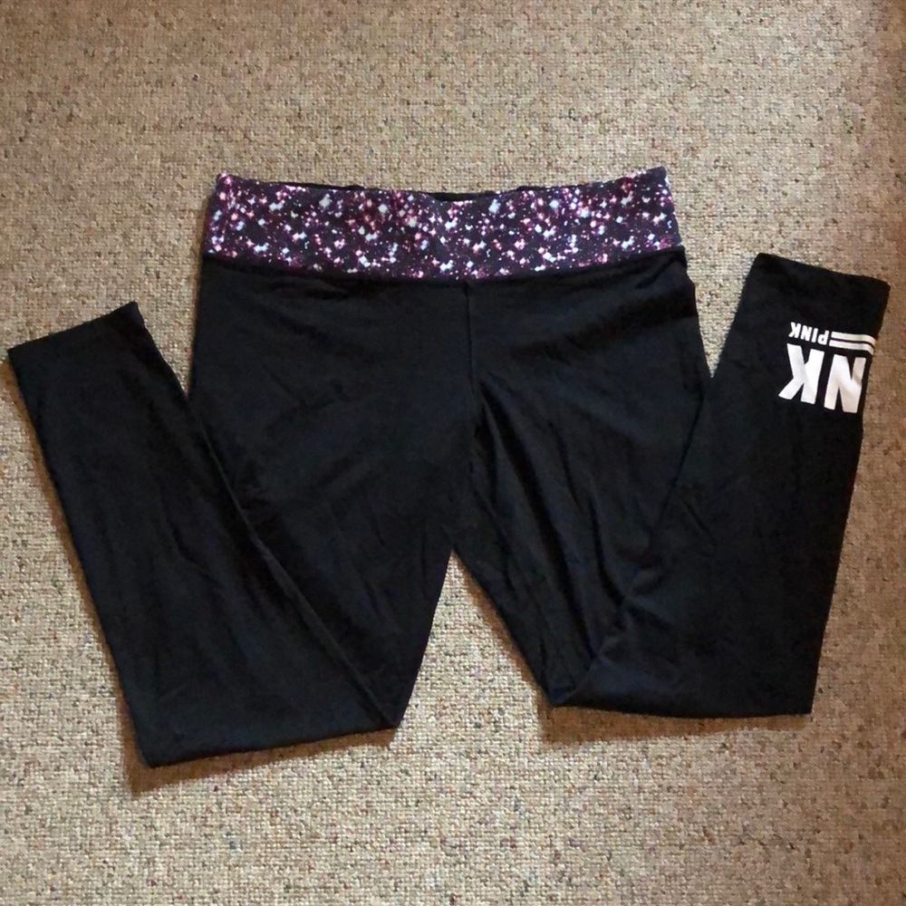 Reversible Victoria secret pink leggings